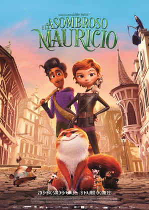 The Amazing Maurice - Spanish Movie Poster (thumbnail)