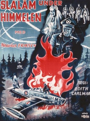 Slal&aring;m under himmelen - Norwegian Movie Poster (thumbnail)