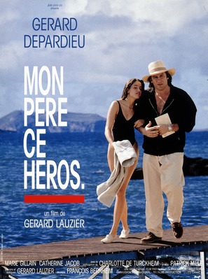 Mon p&egrave;re, ce h&eacute;ros. - French Movie Poster (thumbnail)