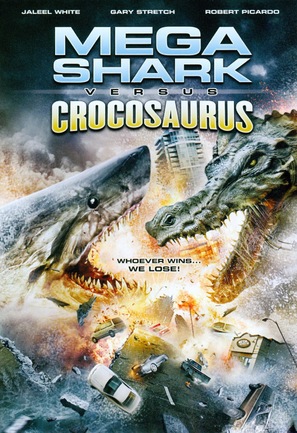 Mega Shark vs Crocosaurus - DVD movie cover (thumbnail)