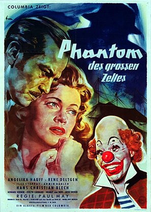 Phantom des gro&szlig;en Zeltes, Das - German Movie Poster (thumbnail)