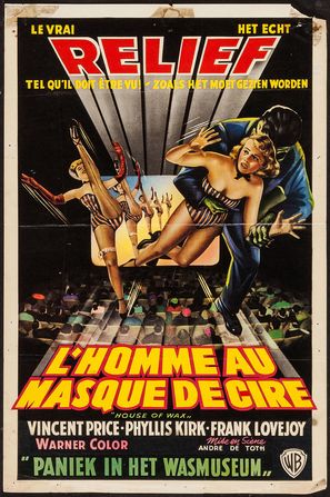 House of Wax - Belgian Movie Poster (thumbnail)