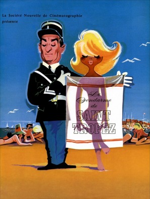 Le gendarme de St. Tropez - French Movie Poster (thumbnail)