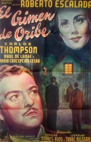 El crimen de Oribe - Argentinian Movie Poster (thumbnail)