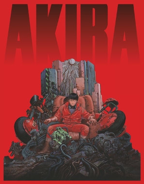 Akira - Japanese Blu-Ray movie cover (thumbnail)