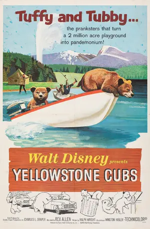 Yellowstone Cubs Poster