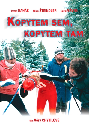 Kopytem sem, kopytem tam - Czech DVD movie cover (thumbnail)
