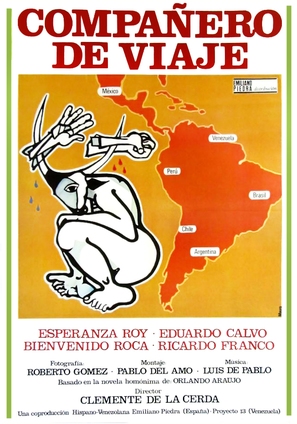 Compa&ntilde;ero de viaje - Spanish Movie Poster (thumbnail)