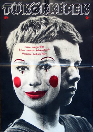 T&uuml;k&ouml;rk&eacute;pek - Hungarian Movie Poster (thumbnail)