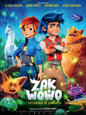 Zak &amp; Wowo, la l&eacute;gende de Lendarys - French Movie Poster (thumbnail)