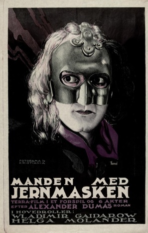 Der Mann mit der eisernen Maske - Norwegian Movie Poster (thumbnail)