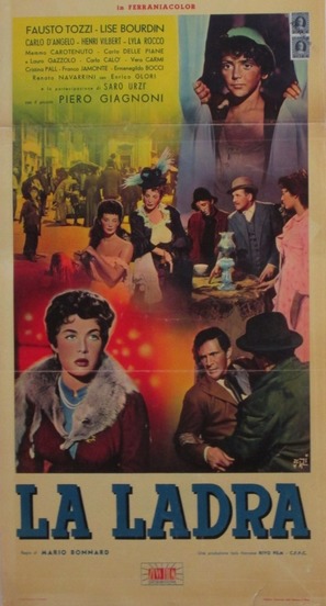 La ladra - Italian Movie Poster (thumbnail)