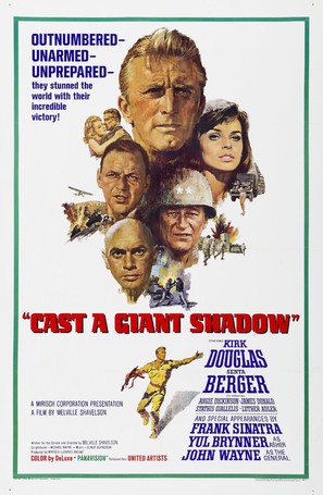 Cast a Giant Shadow - Movie Poster (thumbnail)