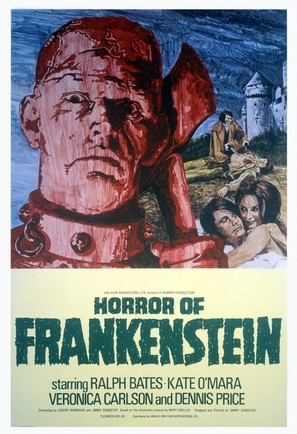 The Horror of Frankenstein - British Movie Poster (thumbnail)
