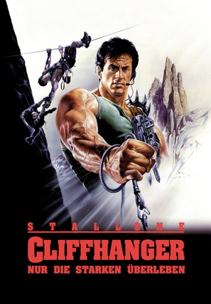 Cliffhanger - German Movie Poster (thumbnail)