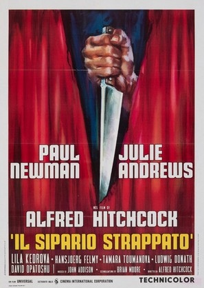 Torn Curtain - Italian Movie Poster (thumbnail)