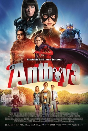 Antboy 3 - Danish Movie Poster (thumbnail)