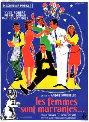 Les femmes sont marrantes... - French Movie Poster (thumbnail)