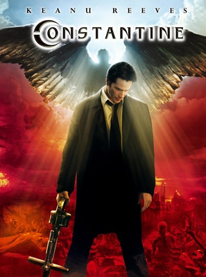 Constantine - DVD movie cover (thumbnail)