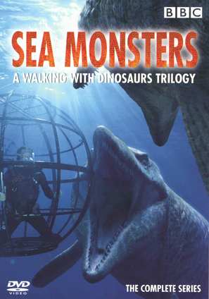 &quot;Sea Monsters: A Walking with Dinosaurs Trilogy&quot; - DVD movie cover (thumbnail)