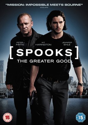 Spooks: The Greater Good - British DVD movie cover (thumbnail)