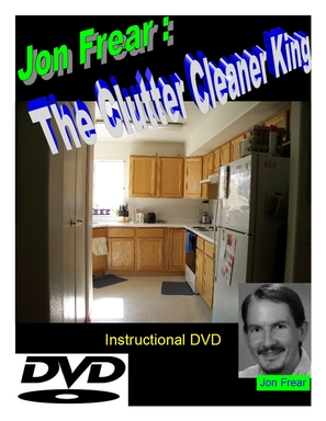 Jon Frear: The Clutter Cleaner King - DVD movie cover (thumbnail)