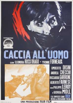 Caccia all&#039;uomo - Italian Movie Poster (thumbnail)