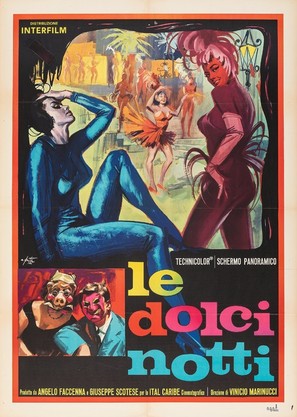 Le dolci notti - Italian Movie Poster (thumbnail)