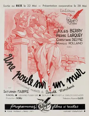 Une poule sur un mur Other