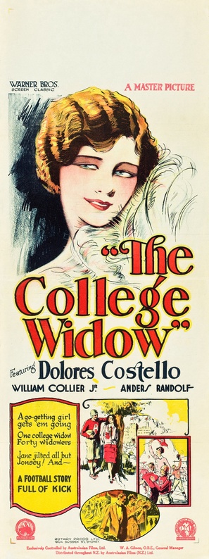 The College Widow - Australian Movie Poster (thumbnail)