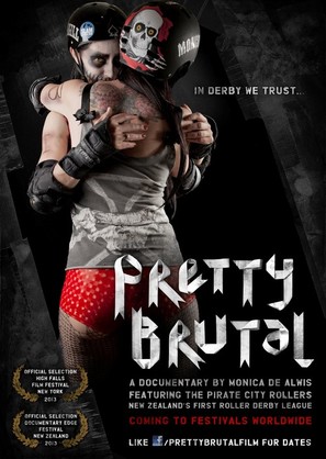 Pretty Brutal - New Zealand Movie Poster (thumbnail)