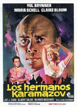 The Brothers Karamazov - Spanish Movie Poster (thumbnail)