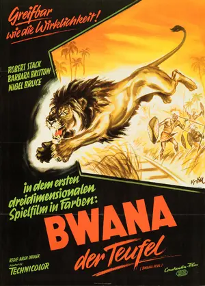 Bwana Devil Poster