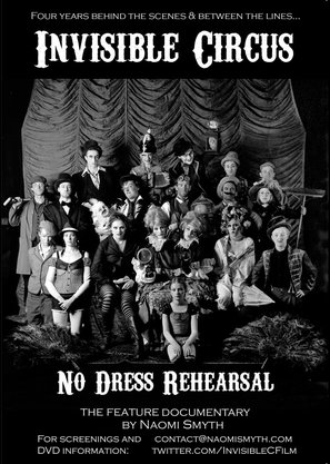Invisible Circus: No Dress Rehearsal - British Movie Poster (thumbnail)