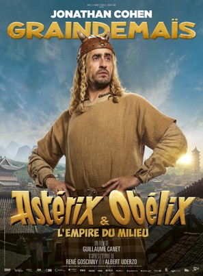 Ast&eacute;rix &amp; Ob&eacute;lix: L&#039;Empire du Milieu - French Movie Poster (thumbnail)