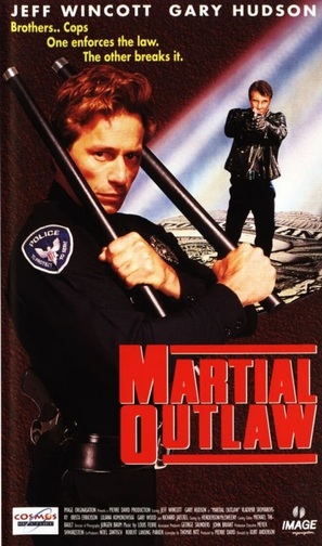 Martial Outlaw - VHS movie cover (thumbnail)