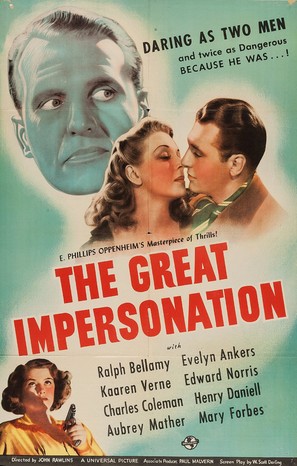 The Great Impersonation - Movie Poster (thumbnail)