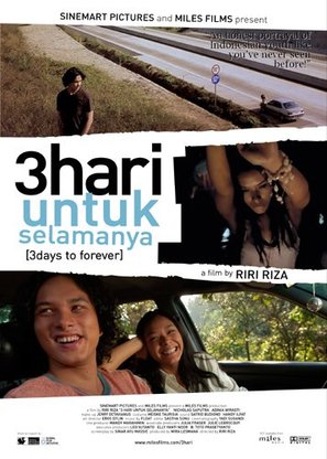 3 hari untuk selamanya - Indonesian Movie Poster (thumbnail)