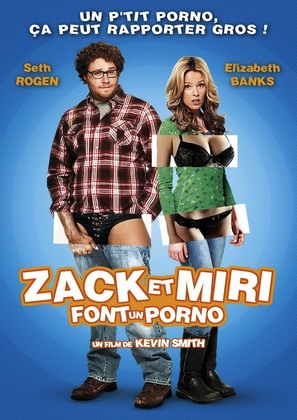Zack and Miri Make a Porno - French Movie Poster (thumbnail)