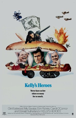 Kelly&#039;s Heroes - Movie Poster (thumbnail)