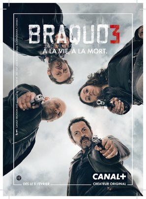 &quot;Braquo&quot; - French Movie Poster (thumbnail)