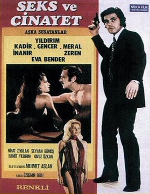 Thirsty for Love, Sex and Murder - Turkish Movie Poster (thumbnail)