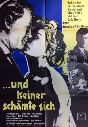 ...und keiner sch&auml;mte sich - German Movie Poster (thumbnail)