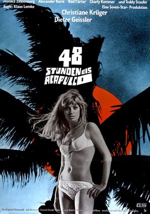48 Stunden bis Acapulco - German Movie Poster (thumbnail)