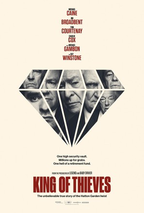 King of Thieves - British Movie Poster (thumbnail)