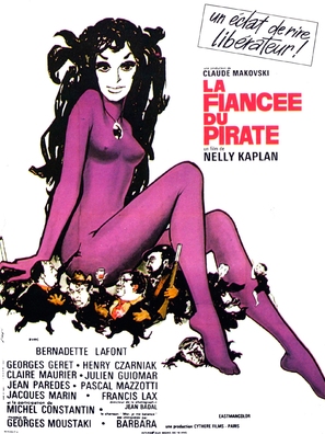 La fianc&eacute;e du pirate - French Movie Poster (thumbnail)