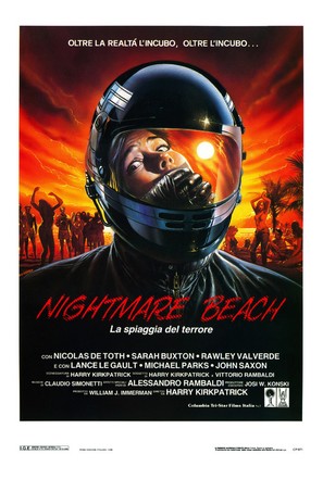 Nightmare Beach - Italian Movie Poster (thumbnail)