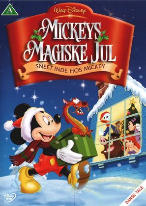Mickey&#039;s Magical Christmas: Snowed in at the House of Mouse - Danish DVD movie cover (thumbnail)