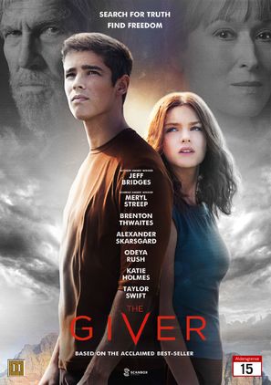 The Giver - Danish DVD movie cover (thumbnail)