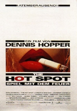 The Hot Spot - German Movie Poster (thumbnail)